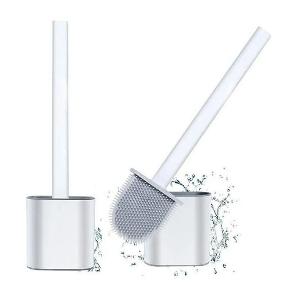 Escova Sanitária De Silicone com Base