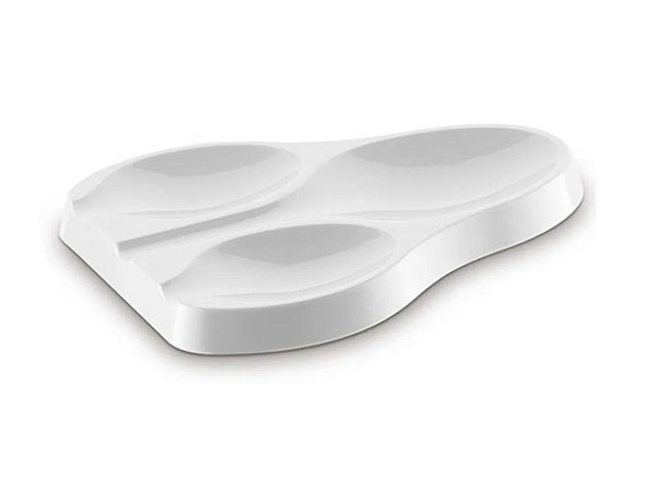 Descanso Apoio Para Talheres Branco