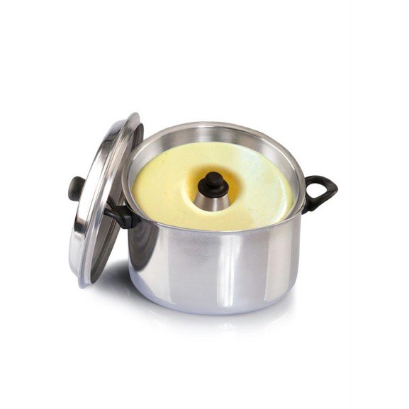 Pudinzeira Banho Maria em aluminio 23 cm