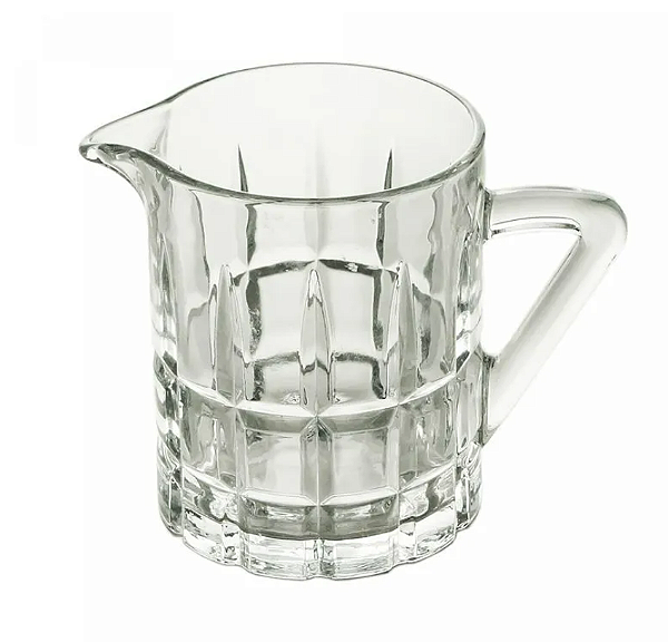 Jarra Leiteira de Vidro Com Alça Tress 340ml - Lyor