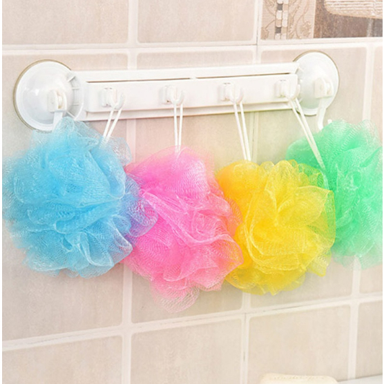 Kit 4 Esponjas Bucha Para Banho Suave Plus e Macia Sortidas