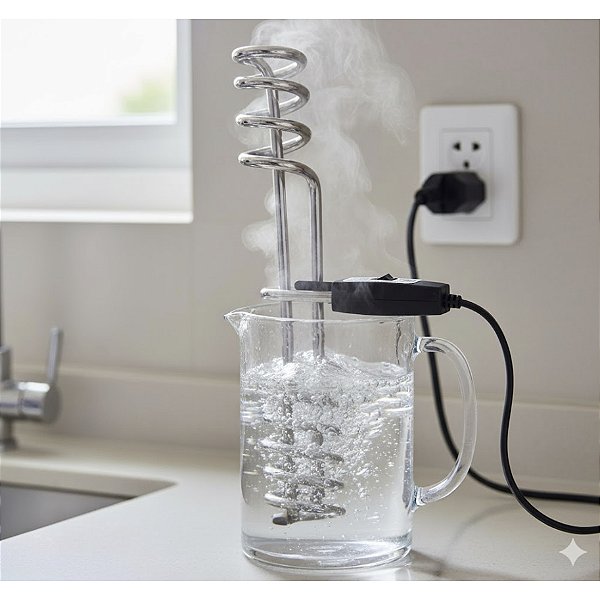 Aquecedor de Água Ebulidor Elétrico 500W 127V Startools PRO