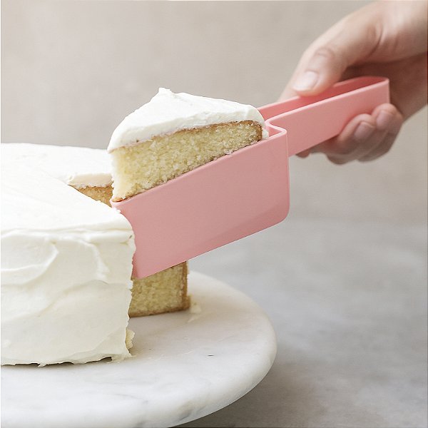 Cortador Fatiador de Bolo Tortas Triangular Flexivel 22cm