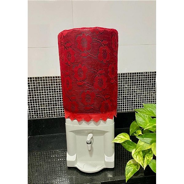 Capa Galão de Agua 20 Litros De Renda JCM