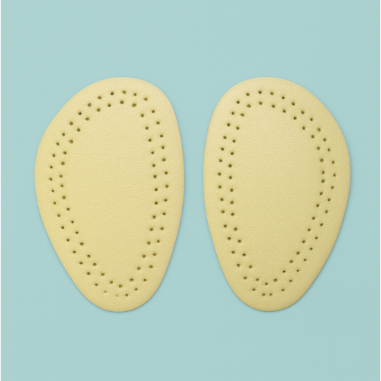 1 Par Palmilha Para Calcanhar Acolchoado de Couro C1428