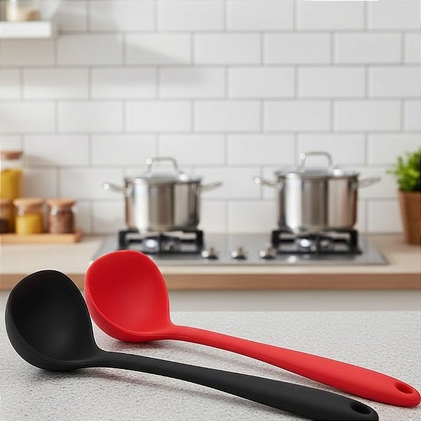 Concha de Feijão Caldos Multiuso de Silicone 21,5cm HM903