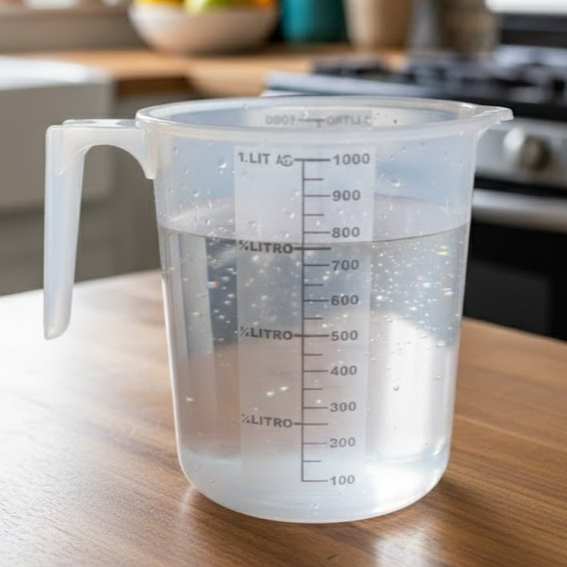 Jarra Medidora Multiuso Transparente com Alça 1 Litro R6604