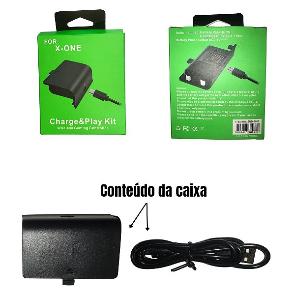 Xbox One Bateria  MercadoLivre 📦