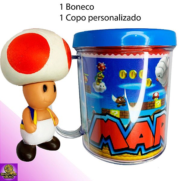 UCI traz copos personalizados com personagens do filme Super Mario