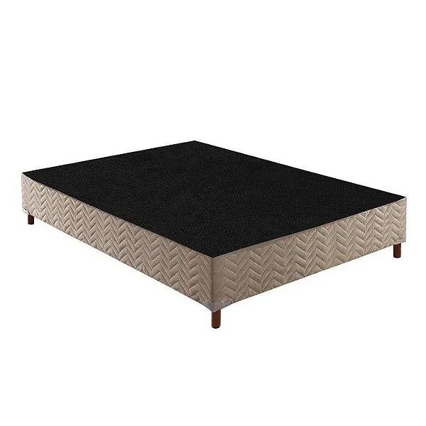 Box Base Sommier Rústico 138x188x30 Paropas