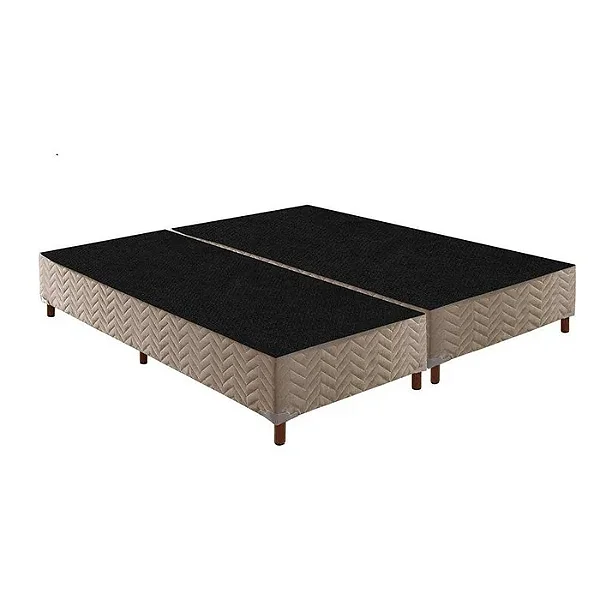 Box Base Sommier Rústico Queen 198x158x30 Paropas