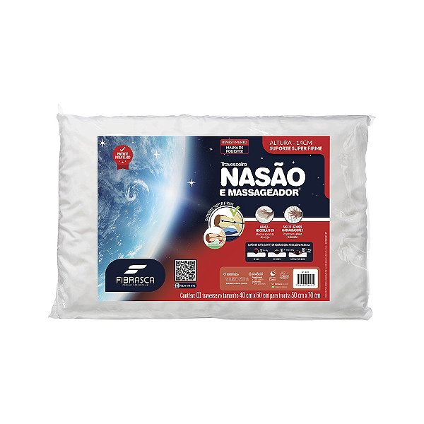 Travesseiro Nasão e Massageador Fibrasca