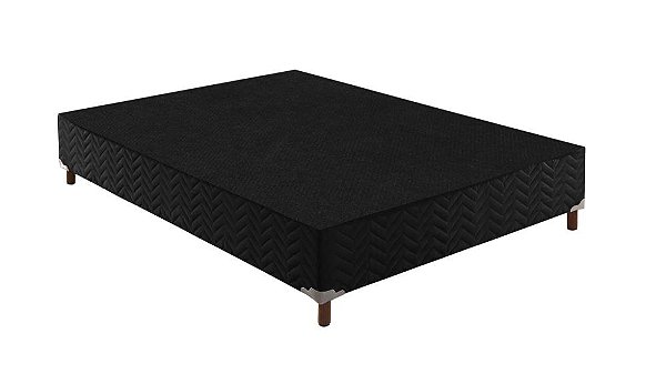 Box Sommier 188x138x30 Suede Azul Paropas