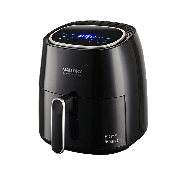 Fritadeira Air Fryer Digital Premium 5,5Litros  Mallory