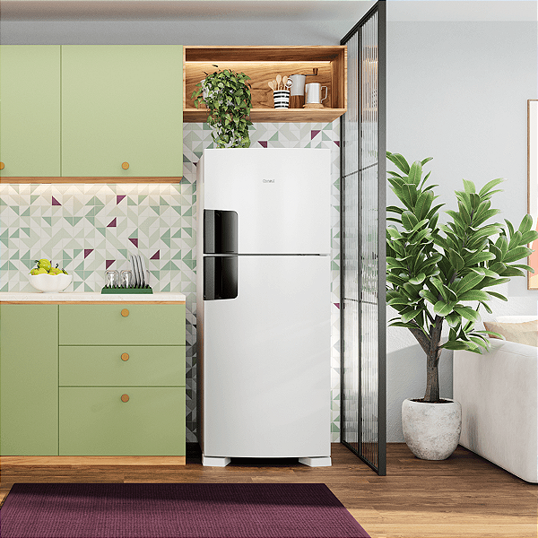 Geladeira frost free duplex Consul branca CRM50HB 410 litros