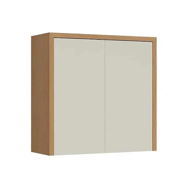Armário Aéreo de Cozinha Condessa 2 Porta 80cm Nesher