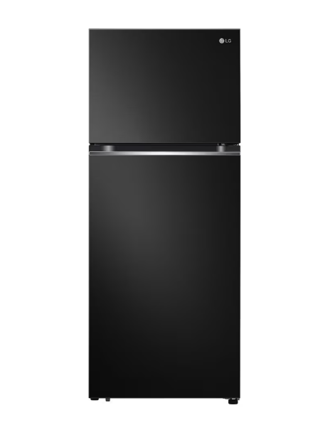 Geladeira LG Top Freezer 395 litros Black Inox GN-B392PXGB