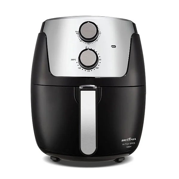 Fritadeira Air Fryer BFR38 4,2 Litros Britânia Preto/Inox