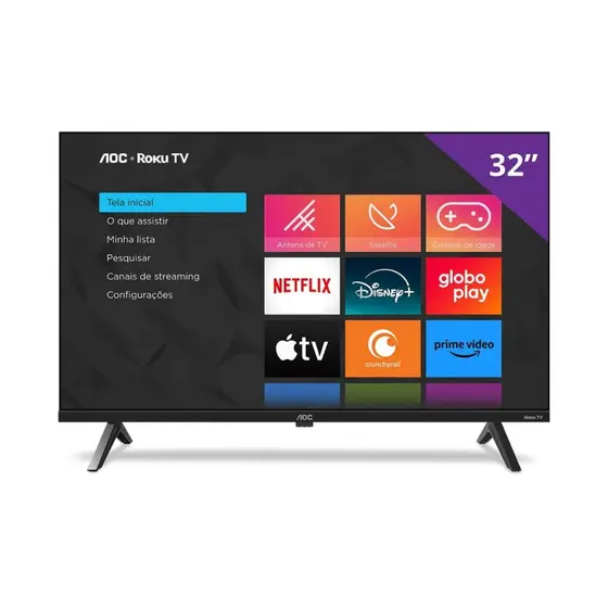 Smart TV LED 32 HD AOC 32S5135