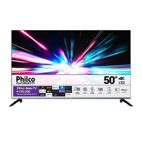 Smart TV LCD LED 50" Philco PTV50VA4REG