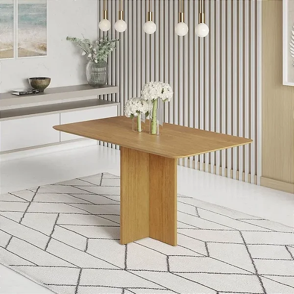 Mesa de Jantar Robusta JCM Amadeirado Cinamomo