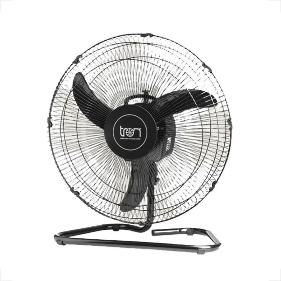 Ventilador Tron Oscilante de Mesa 50cm Preto Bivolt