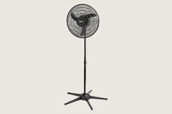 Ventilador Tron Oscilante de Pedestal 50cm Preto Bivolt