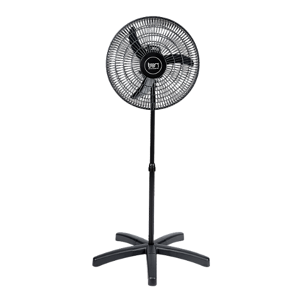 Ventilador Tron Oscilante de Pedestal PP 50cm Preto Bivolt Premium