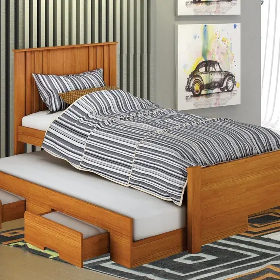 Cama de Solteiro  Milano Leifer  Cinamomo