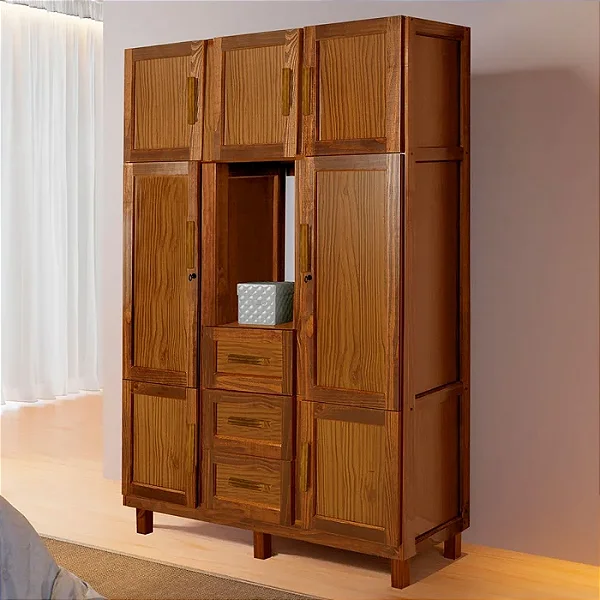 Roupeiro 7 Portas Belém do Pará Rodmóveis Ypê