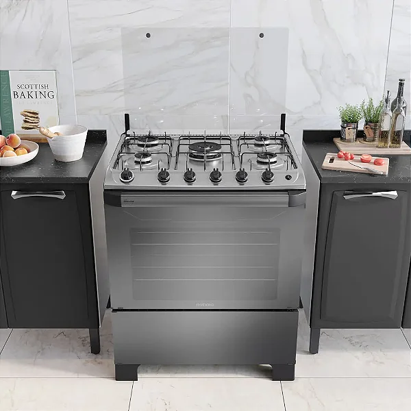 Fogão 5 Bocas New Dream Itatiaia Reflecta