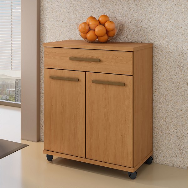 Balcão Londrina Master 2 Portas 1 Gaveta Arte Móveis Cinamomo