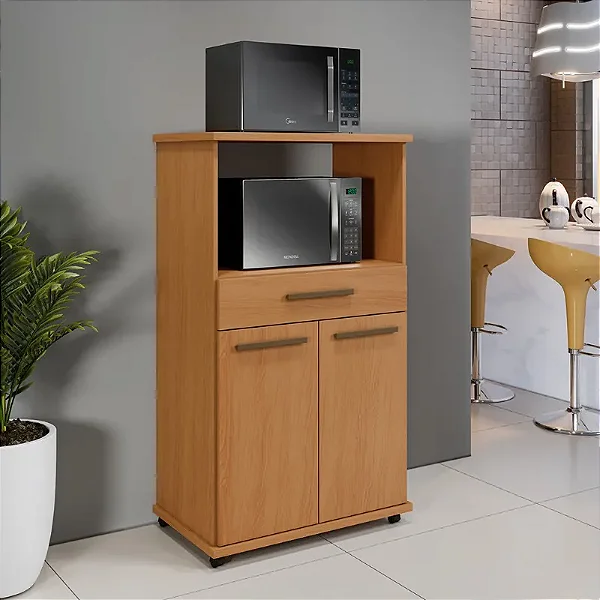 Balcão Conquista 02 Portas 01 Gaveta Arte Móveis Cinamomo