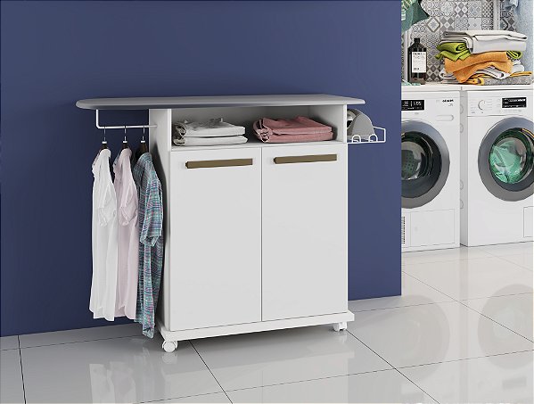 Tábua de Passar Florida Master Arte Móveis Branco