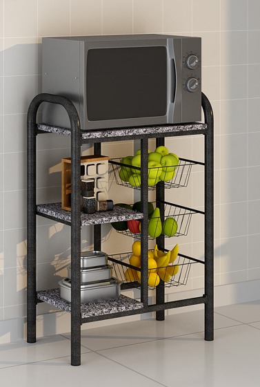 Fruteira Moscou Teixeira Martelado Granito Topázio