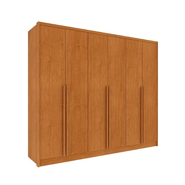 Guarda Roupa Realeza 6 Portas Tcil Cinamomo