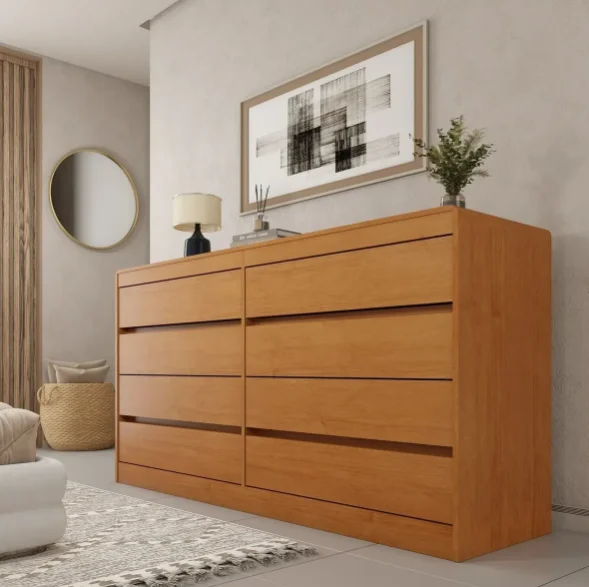 Cômoda Espanha 8 Gavetas Tcil Cinamomo