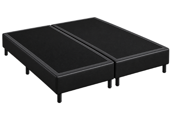 Base Box Queen Veludo Preto 198x79x28 Portobel
