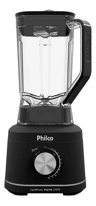 Liquidificador Philco PLQ14A 1300w 2,7l 110v Preto