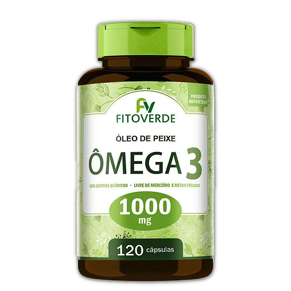 Ômega 3 1000mg 120 Caps Fito Verde