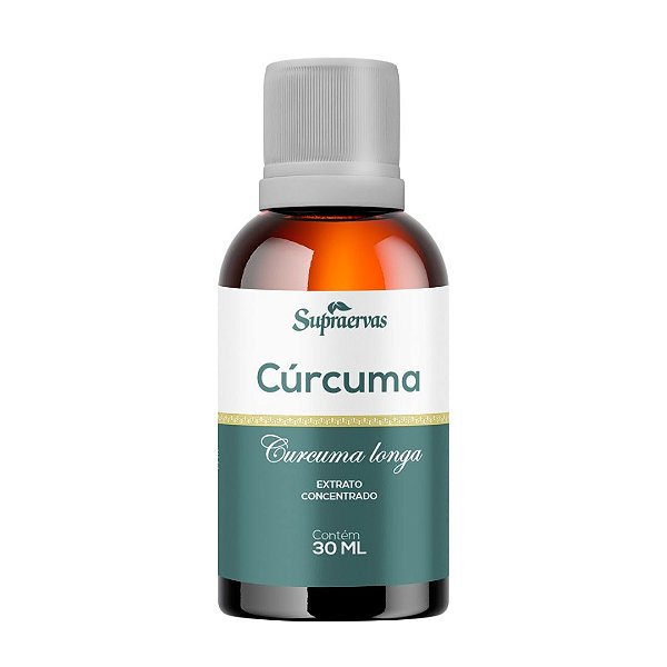 Extrato de Curcuma Acafrão longa 30ml Supra Ervas