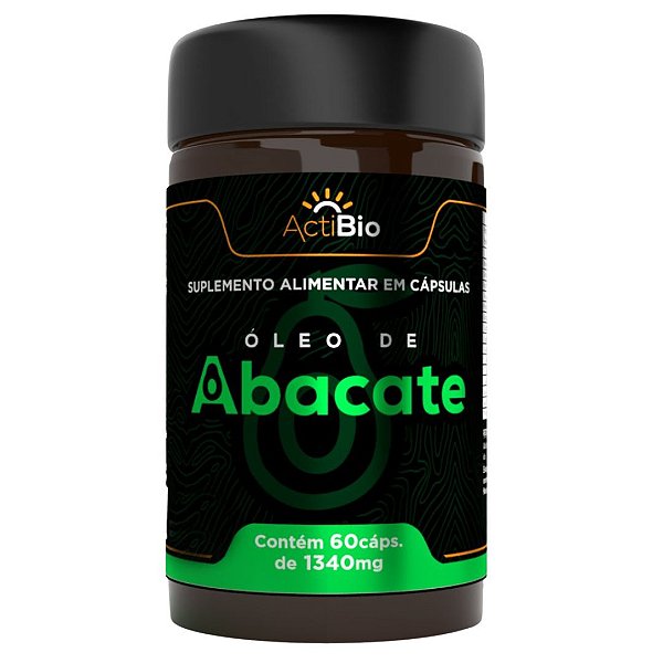 Óleo de Abacate 60 Cápsulas 1000mg Fito Verde