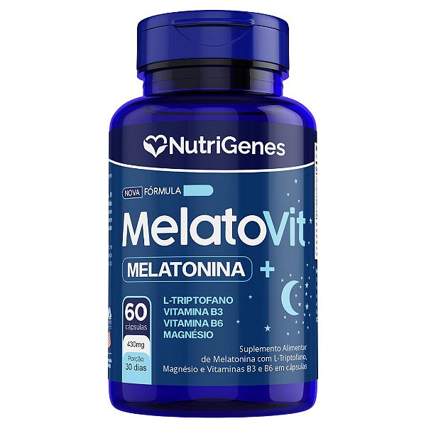 Melatovit 60 cápsulas 450mg Nutrigenes