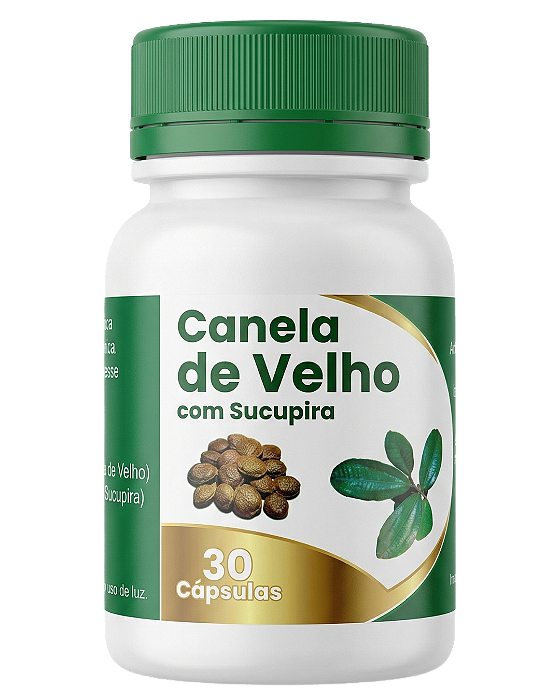 Canela de Velho Original 30 Cápsulas Suplemento Natural para Articulações e Bem-Estar