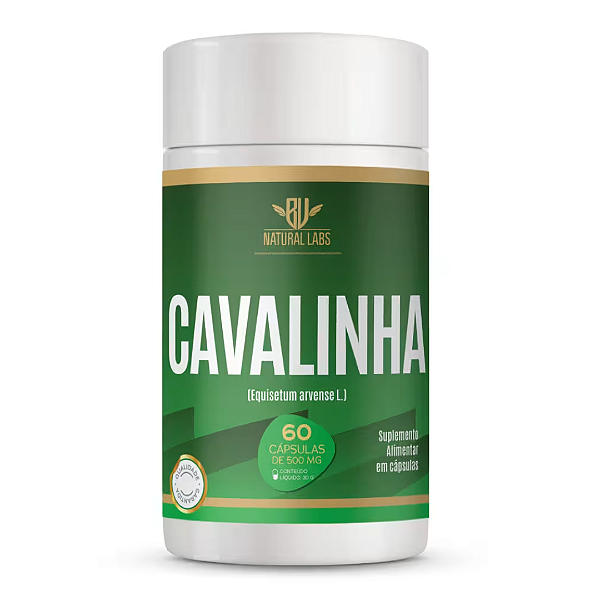 Cavalinha Natural Labs 500mg 60 Cápsulas