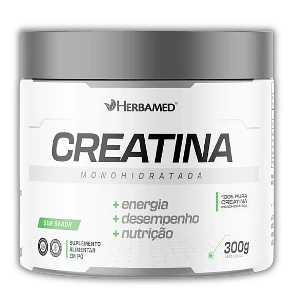 Creatina Monohidratada Pura 300g Herbamed