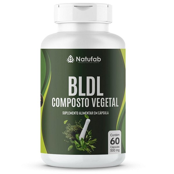 BLDL Composto Vegetal 500mg 60 Cápsulas