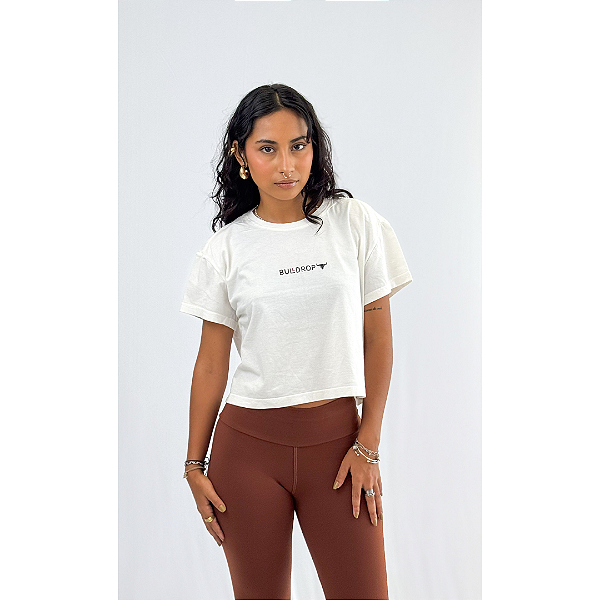 Cropped Bulldrop Off-White