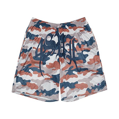 Sufgang x Champion - Shorts 4SUF Mesh Khaki