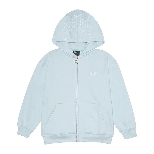 Sufgang - HOODIE ZÍPER 4SUF BABY BLUE
